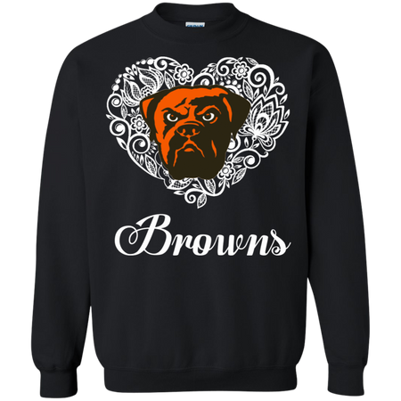 Cleveland Browns Lace Heart Shirts