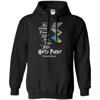 We defended the stone we found the chamber we rescued the prisoner Harry Potter generation Hoodie