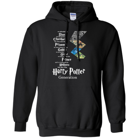 We defended the stone we found the chamber we rescued the prisoner Harry Potter generation Hoodie