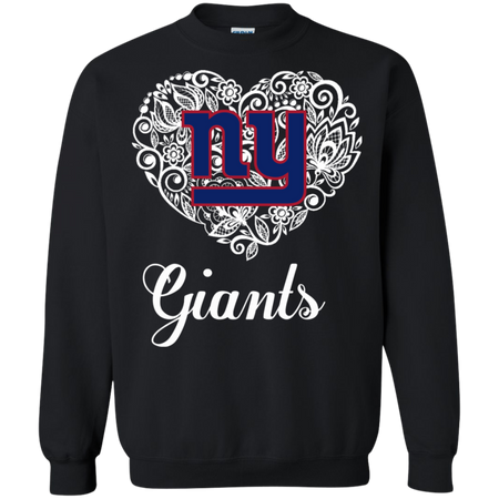 New York Giants Lace Heart Shirts