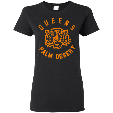 Queens Of The Stone Age Palm Desert Shirt G500L Gildan Ladies 5 3 oz T Shirt