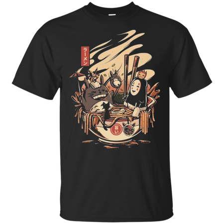 Totoro TShirt | Totoro Shirt | Ramen T Shirt | My Neighbor Totoro | Studio Ghibli | Anime Shirt | Anime TShirt | Totoro Gifts