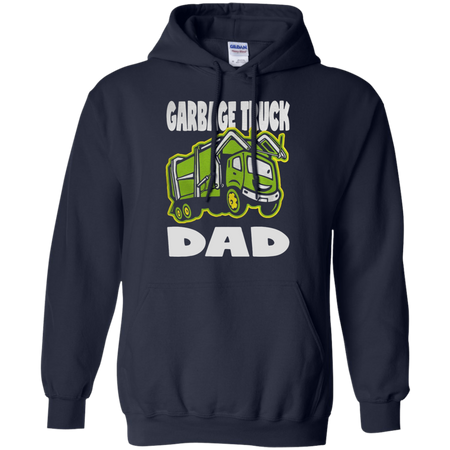 Garbage truck dad vintage father monster Hoodie