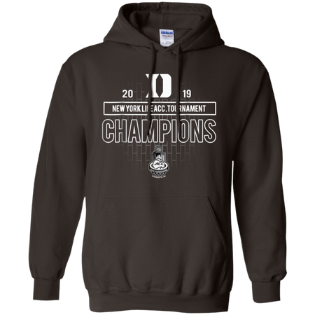 Basketball Duke 2019 Acc Championship Shirt G185 Gildan Pullover Hoodie 8 oz