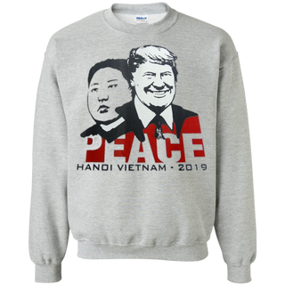 Kim And Trump United States Vietnam Summit Feb Shirt G180 Gildan Crewneck Pullover Sweatshirt  8 oz.