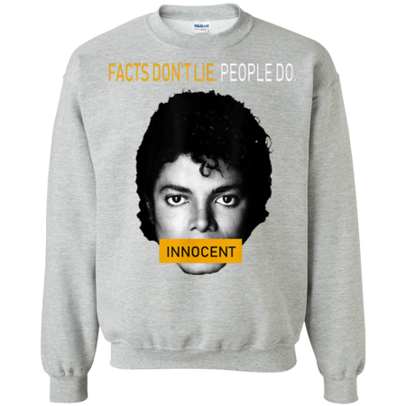 Facts Don't Lie People Do Shirt G180 Gildan Crewneck Pullover Sweatshirt  8 oz.