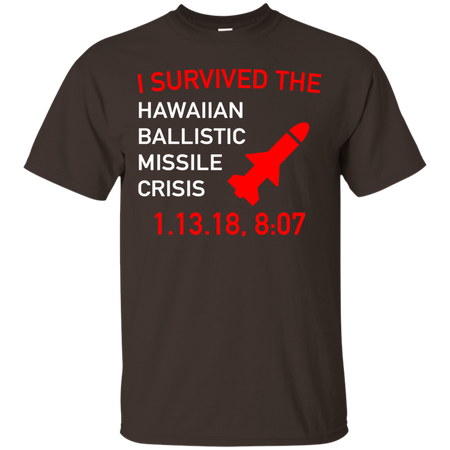 Hawaii Ballistic Missile Crisis January 2018 T Shirt