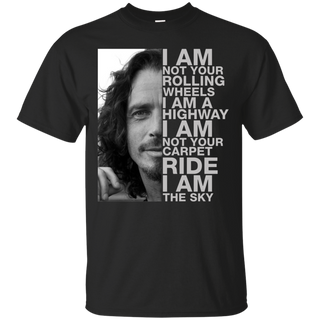 Chris Cornel i am not your rolling wheels i am highway t shirt Cotton t shirt