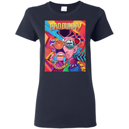 Bad Bunny Eye Animated Unisex T-Shirt