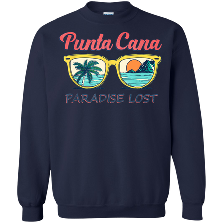 Punta Cana Beach Dominican Republic Paradise Lost Shirt G180 Gildan Crewneck Pullover Sweatshirt 8 oz