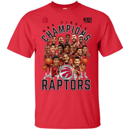 Toronto Raptors Players NBA Finals Champions Team Art T-Shirt HA06