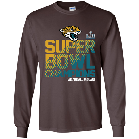 NFL Jacksonville Jaguars Charcoal Super Bowl LII Champions T shirt