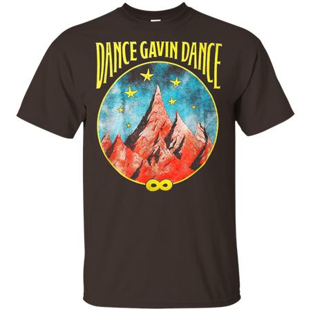 Dance Gavin Dance Mountain Stars Shirt G200 Gildan Ultra Cotton T Shirt