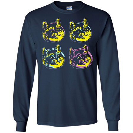 The Four Kittenses Internet Pop Art Cat Cute T shirt