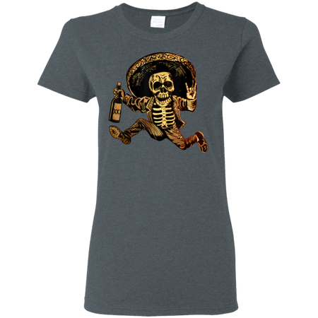 MIAPRINTSPRO Skull Say Hi For Men Shirt G500L Gildan Ladies 5 3 oz T Shirt