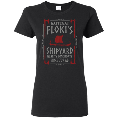Kattegat Floki's Shipyard - Vikings Unisex T-Shirt