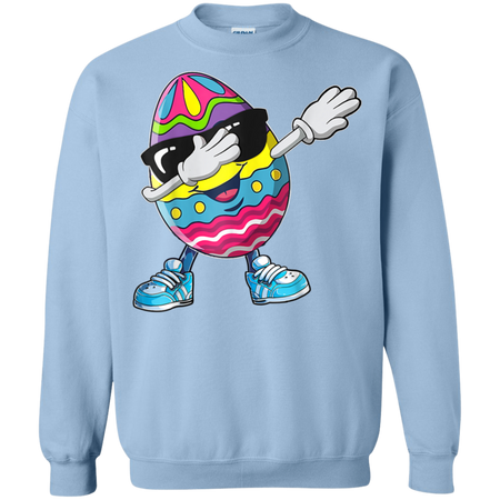 Dabbing Easter Egg Shirt G180 Gildan Crewneck Pullover Sweatshirt 8 oz