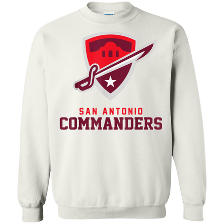 Vintage San Antonio Football Commanders Shirt G180 Gildan Crewneck Pullover Sweatshirt 8 oz