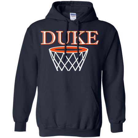 Kids Basketball Apparel Custom Name Duke Shirt G185 Gildan Pullover Hoodie 8 oz