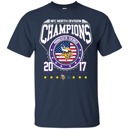 NFC North Division Champions Minnesota Vikings T shirt