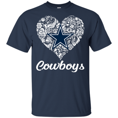 Dallas Cowboys Lace Heart Shirts