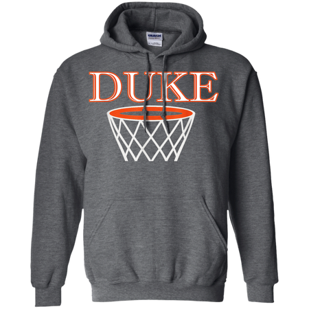 Kids Basketball Apparel Custom Name Duke Shirt G185 Gildan Pullover Hoodie 8 oz