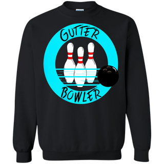 Funny Bowling Shirt G180 Gildan Crewneck Pullover Sweatshirt 8 oz