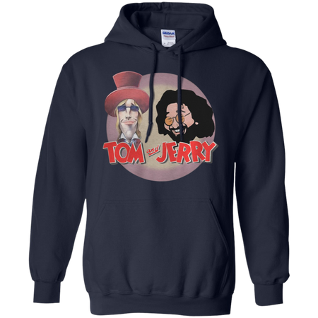Tom Petty and Jerry Garcia Tom and Jerry funny Hoodie
