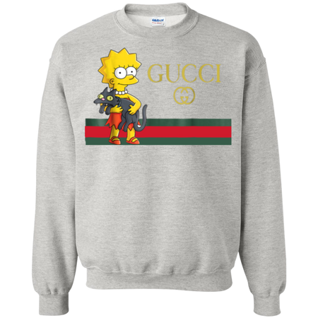 If You Like Gucci Supreme Shirt G180 Gildan Crewneck Pullover Sweatshirt  8 oz.