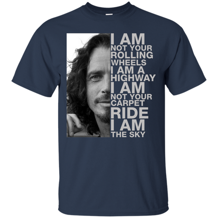 Chris Cornel i am not your rolling wheels i am highway t shirt Cotton t shirt