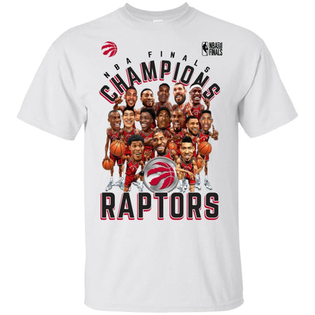 Toronto Raptors Players NBA Finals Champions Team Art T-Shirt HA06