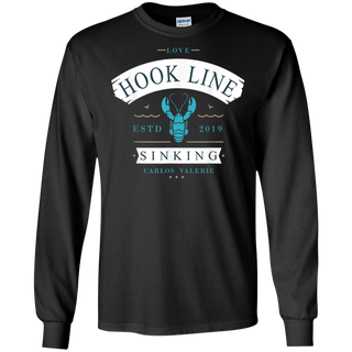 Hook Line Sinking Shirt G240 Gildan LS Ultra Cotton T Shirt