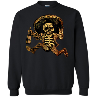 MIAPRINTSPRO Skull Say Hi For Men Shirt G180 Gildan Crewneck Pullover Sweatshirt 8 oz