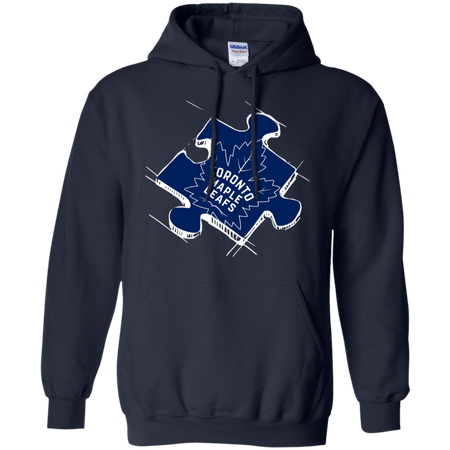 Toronto Maple Leafs Autism puzzle Hoodie