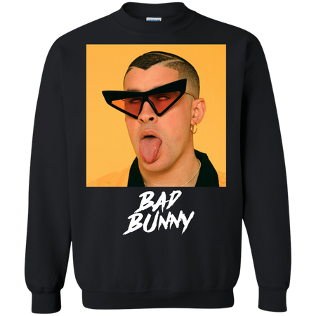 Bad Bunny Tongue T-Shirt - Bad Bunny x100pre Tour T-Shirt