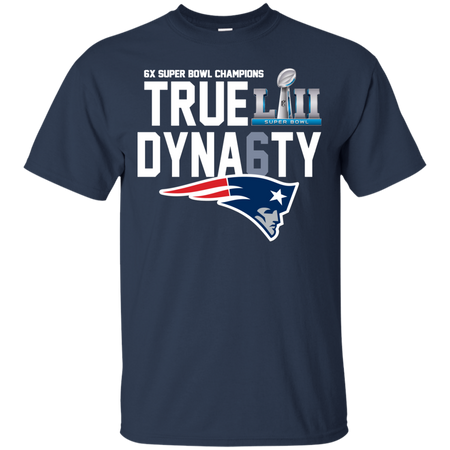 6x Super Bowl Champions True Dynasty Patriots T shirt