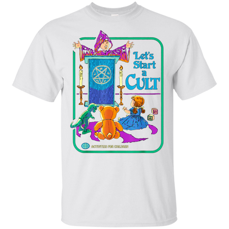 Funny Let's Start A Cult Activities For Children Shirt G200 Gildan Ultra Cotton T-Shirt