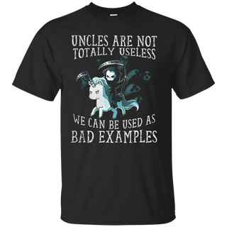 Unicorn Halloween uncles are not totally useless we can be used as bad examples T Shirt