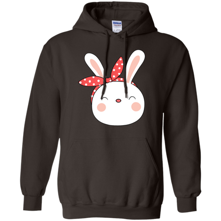 Happy Easter Bunny Shirt G185 Gildan Pullover Hoodie 8 oz