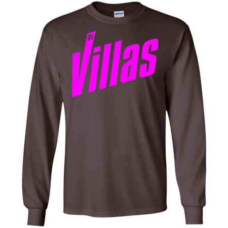 Da Villas Angled Shirt G240 Gildan LS Ultra Cotton T Shirt