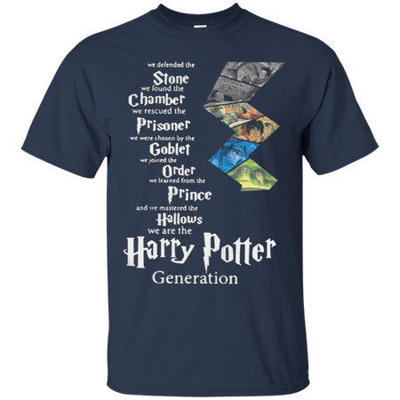 We defended the stone we found the chamber we rescued the prisoner Harry Potter generation T Shirt