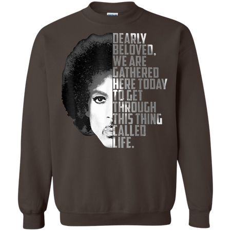 Dearly Beloved We Are Gathered Here Today Shirt G180 Gildan Crewneck Pullover Sweatshirt 8 oz