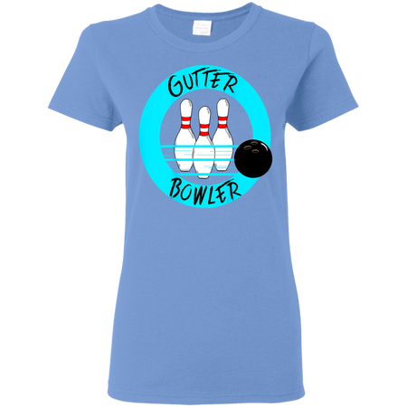 Funny Bowling Shirt G500L Gildan Ladies' 5.3 oz. T-Shirt