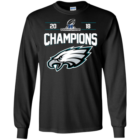 Eagles champions NFC 2018 Football T shirt