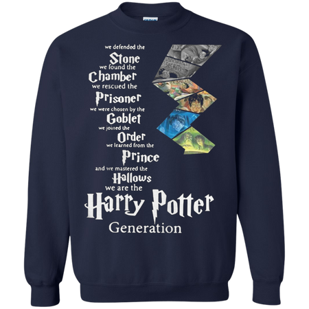 We defended the stone we found the chamber we rescued the prisoner Harry Potter generation Sweatshirt