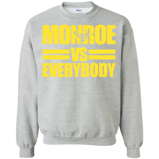 Monroe High Albany Alumni Versus Everybody Shirt G180 Gildan Crewneck Pullover Sweatshirt  8 oz.