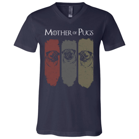 Vintage Mother Of Pugs Unisex Shirt - GOT Fans T-Shirt - Funny Pug Dog Mom Shirt
