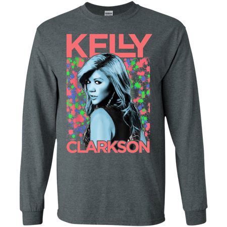 Kelly Clarkson Meaning Of Life Tour Vintage Shirt G240 Gildan LS Ultra Cotton T Shirt