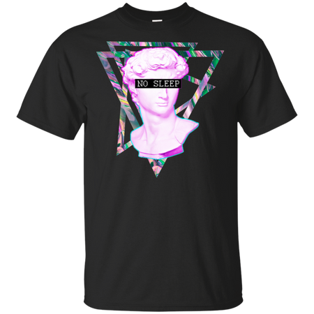 No Sleep Vaporwave Aesthethic Retro 80 s Shirt G200 Gildan Ultra Cotton T Shirt