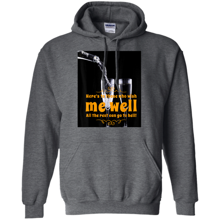 Well Wishes Shirt G185 Gildan Pullover Hoodie 8 oz